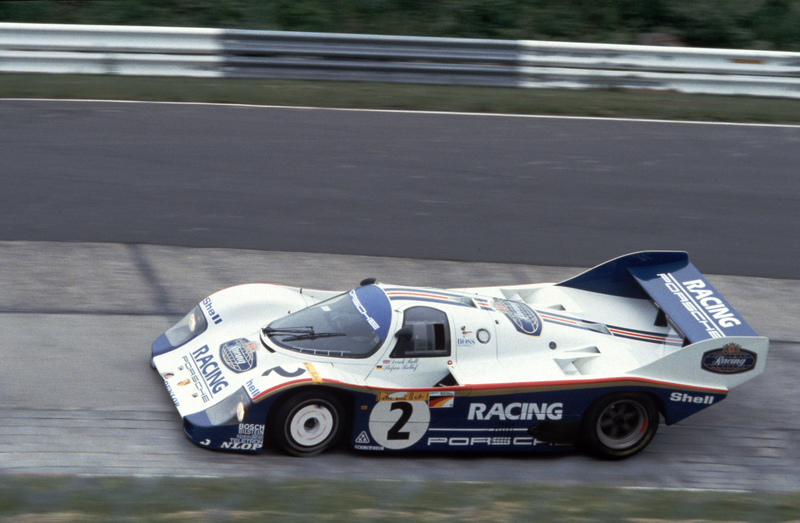 Bellof’s car on track.